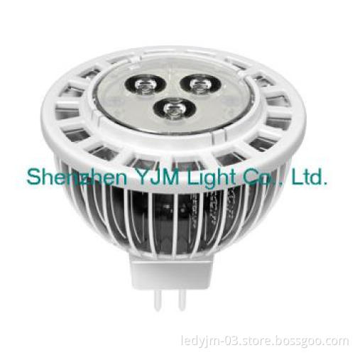 MR16X High Power Spotlight led 3x1.2W